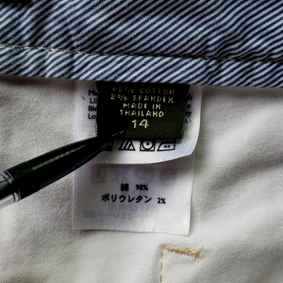 EDDIE BAUER Vashon Fit - White Capri Jeans - Size 14 - Picture 3 of 12